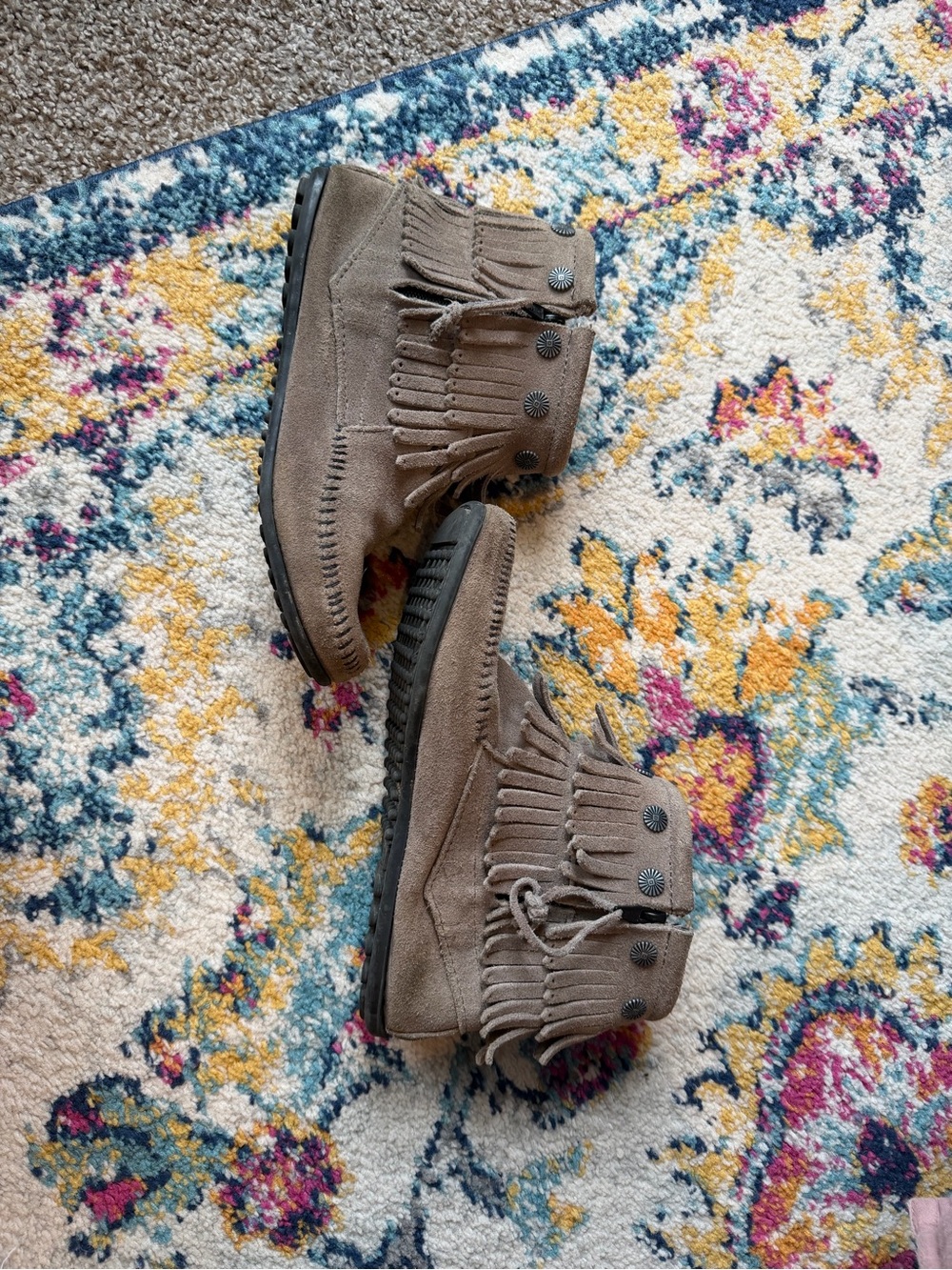 Women's Fringe Ankle Boots